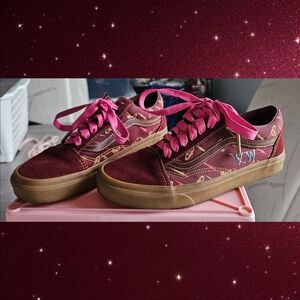 Van's X Vivienne Westwood Thunderbolt & Orbs Old Skool Womens 8.0 / Mens 6.5